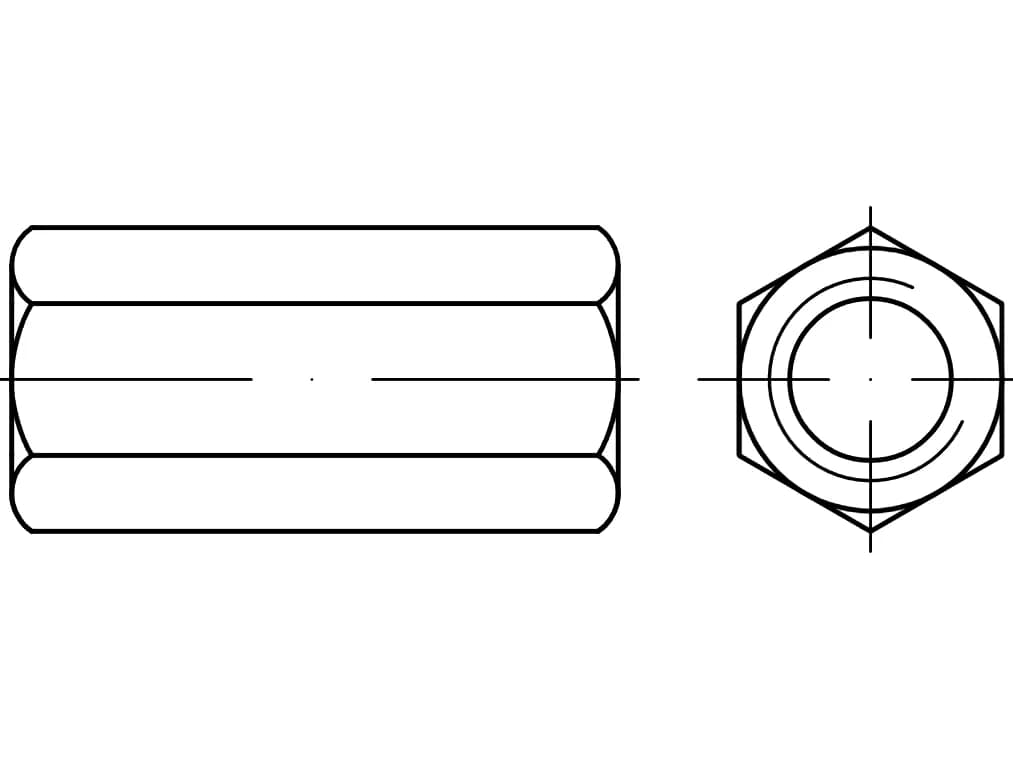 EB 88087 uzatılmış somun konnektörleri EB 88087 uzatılmış somun konnektörleri