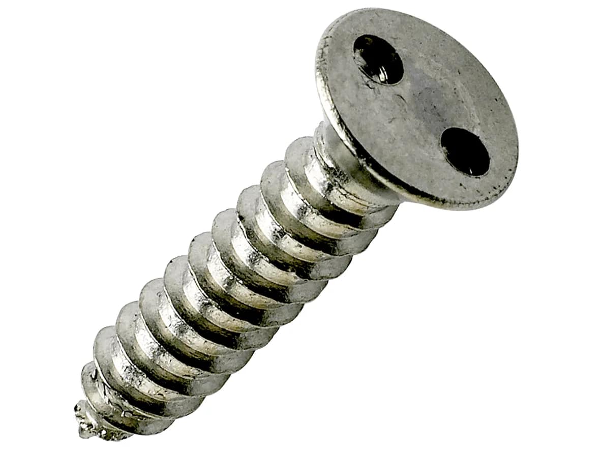 EB 447982 2 DELİKLİ silindirik başlı sac vidaları, 2 DELİKLİ soket