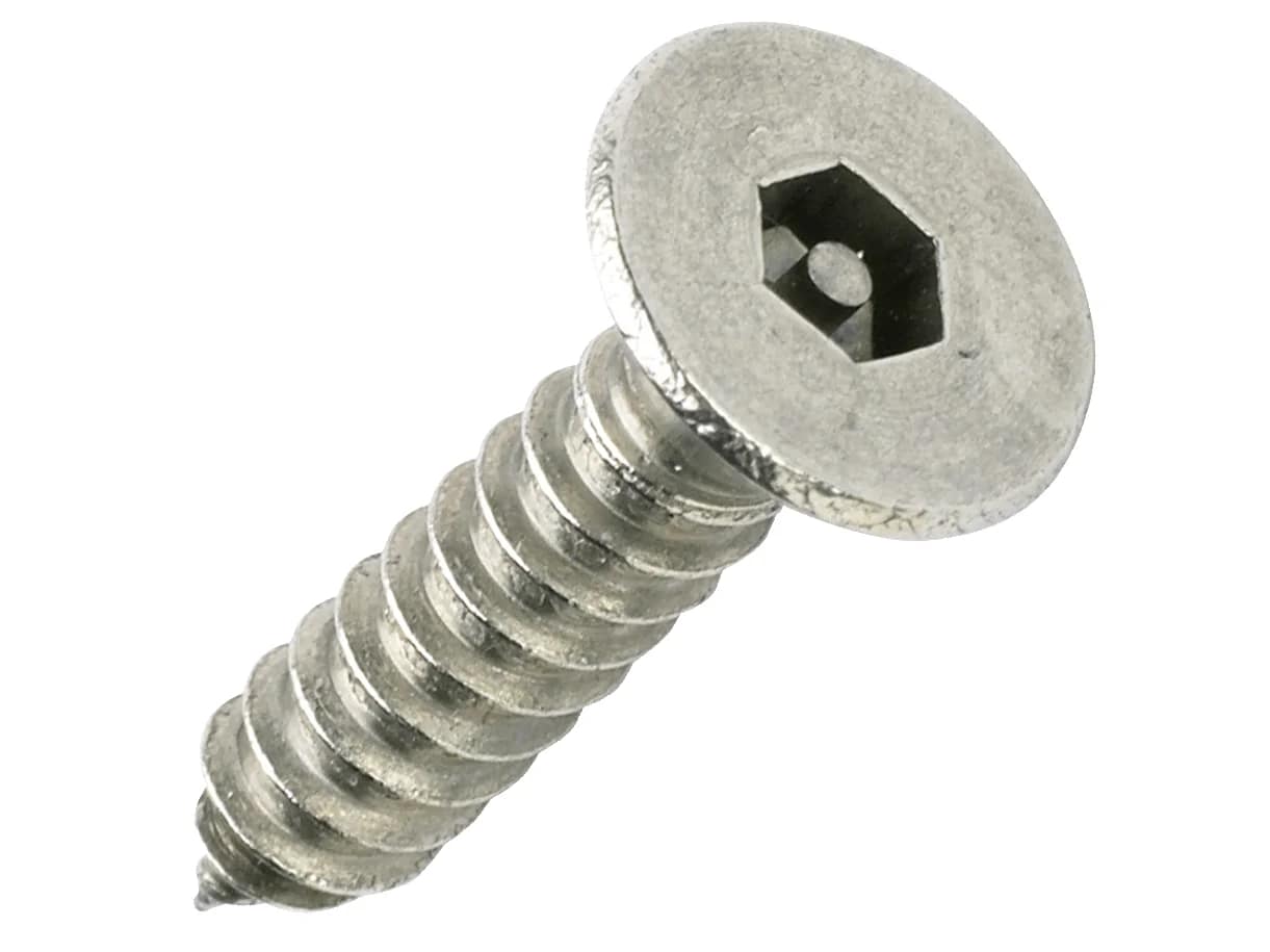 EB 447982 PIN-ALTIGEN konik başlı sac vidaları, PIN-HEX soket