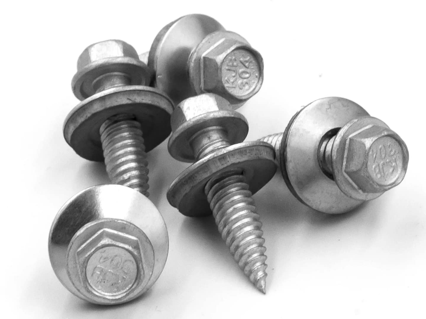 DIN 7504 KRP BİMETAL altıgen başlı sac vidaları