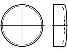 DIN 443 çelik kapaklar DIN 443 çelik kapaklar