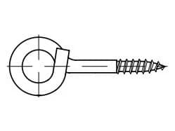 EB 88144 Ahşap için iplikli göz kancaları EB 88144 Ahşap için iplikli göz kancaları