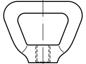 DIN 80704 göz fındıkları (yay fındıkları)