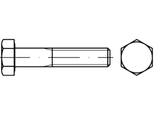 ASME B18.2.1 ALTIGEN BAŞLI CIVATALAR