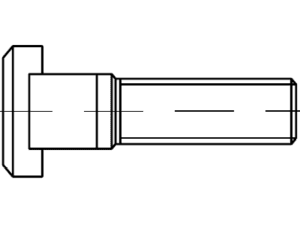 DIN 787 / ISO 299 / PN 61271 T-yuvası vidaları