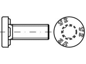 DIN 34817 kaynak vidalar