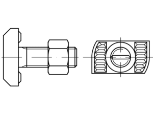 EB 88941 HALFEN 41/22 düz yivli vidalar EB 88941 HALFEN 41/22 düz yivli vidalar