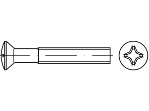 DIN 966 / ISO 7047 / PN 82212 tava başlı vidalar DIN 966 / ISO 7047 / PN 82212 tava başlı vidalar