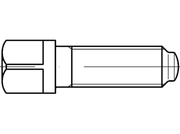 DIN 480 / PN 82308 pres vidaları / ayna vidaları