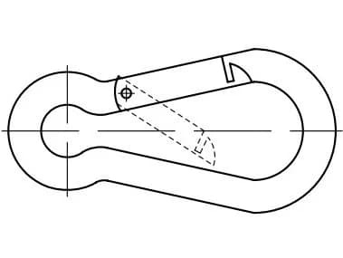DIN 5299 çengel kancası DIN 5299 çengel kancası