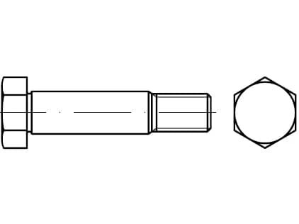 DIN 610 / PN 82341 kısa dişli vidalar