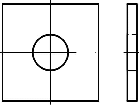 DIN 436 / PN 82010 Kare rondelalar DIN 436 / PN 82010 Kare rondelalar