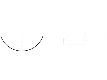 DIN 6888 / ISO 3912 / PN 82002 Kilit anahtarları DIN 6888 / ISO 3912 / PN 82002 Kilit anahtarları
