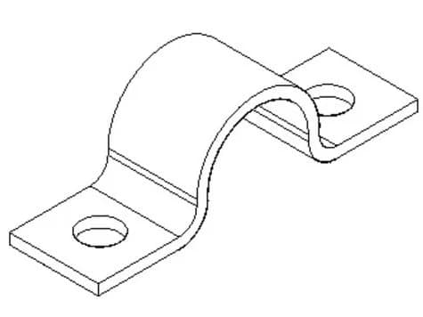 DIN1593 boru kelepçeleri
