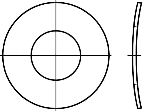 DIN 137A / PN 82038 esnek kemer