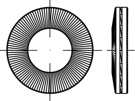 EB 88132 SP X X-SERİSİ NORD-LOCK kendinden kilitlemeli rondelalar EB 88132 SP X X-SERİSİ NORD-LOCK kendinden kilitlemeli rondelalar