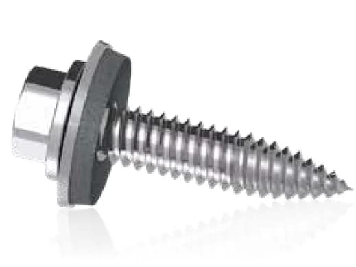 DIN 7504 K RP-T2 alüminyum ve çelik profilli sacları çelik ve alüminyum alt yapılara sabitlemek için vidalar