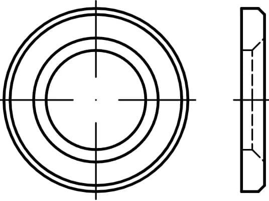 DIN 6916 / PN 82039 / EN 14399-6 İnşaat için HV yıkayıcılar DIN 6916 / PN 82039 / EN 14399-6 İnşaat için HV yıkayıcılar