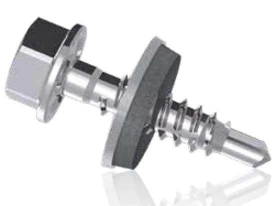 DIN 7504 K RP-r-3H alüminyum ve çelik profilli sacları çelik ve alüminyum alt yapılara sabitlemek için vidalar