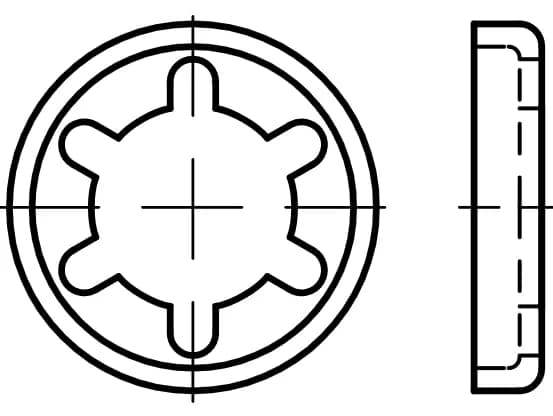 EB 88496 DUBO profilli rondelalar EB 88496 DUBO profilli rondelalar