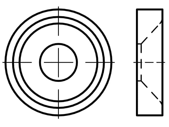 EB 88499 KORREX konik rondelalar/rozetler EB 88499 KORREX konik rondelalar/rozetler