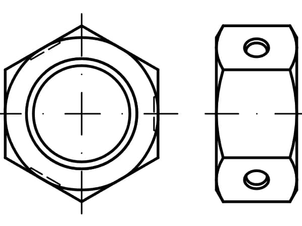 EB 84032 BILOC kendinden kilitlemeli somunlar EB 84032 BILOC kendinden kilitlemeli somunlar