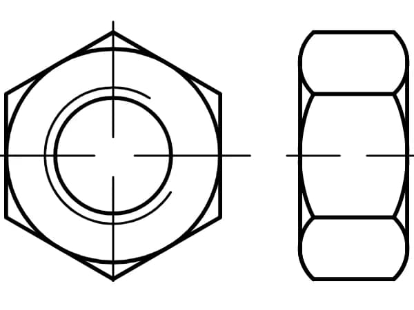 ASME B18.2.2 AĞIR ALTIGEN SOMUNLAR
