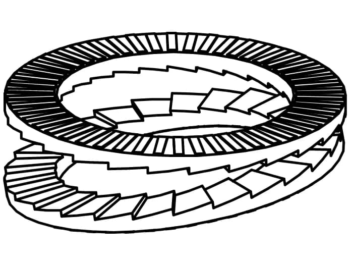 EB 88132 S / DIN 25201 NORD-LOCK S kendinden kilitlemeli rondelalar standart EB 88132 S / DIN 25201 NORD-LOCK S kendinden kilitlemeli rondelalar standart