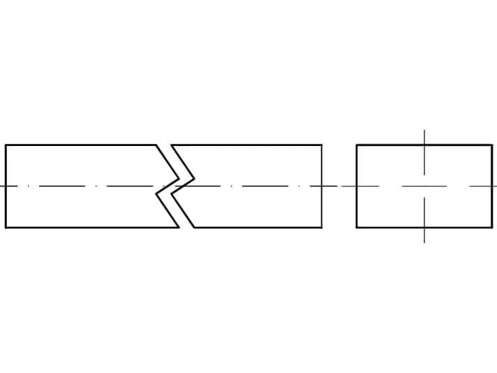 DIN 6880 dikdörtgen metre prizmatik girişler