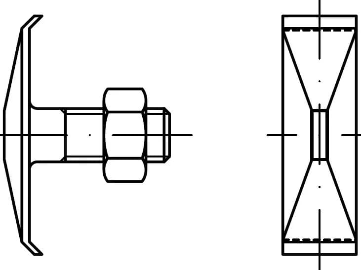 DIN 25193 kelepçe vidaları