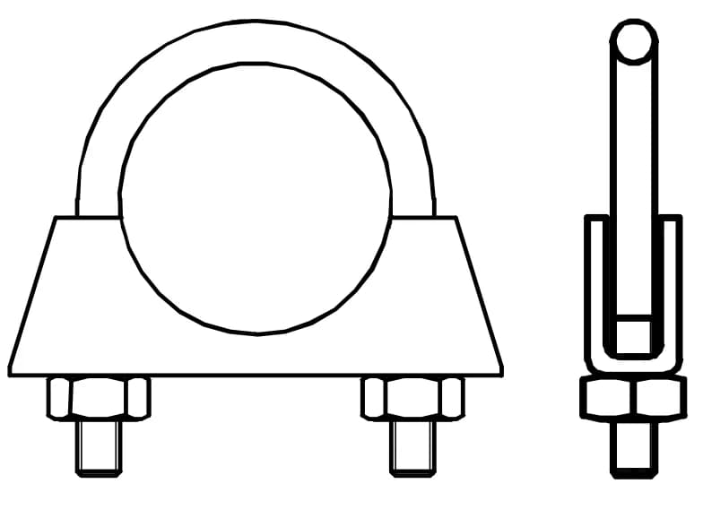 EB 80116 boru kelepçeleri