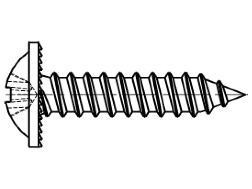 DIN968 silindirik başlı ve COMBI soketli sac vidaları
