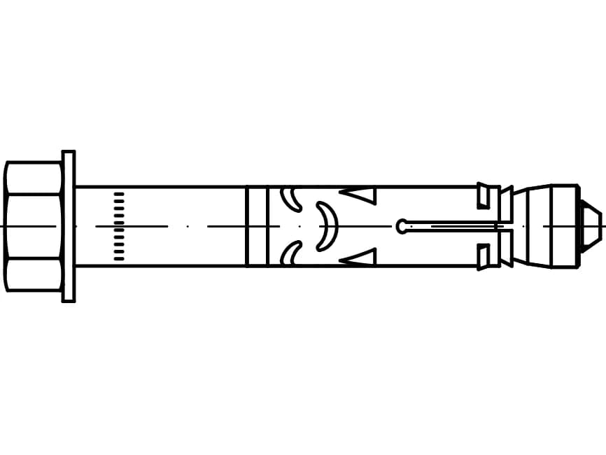 EB88593 En yüksek yükler için TR TRUTEK HDL Manşonlu ankrajlar