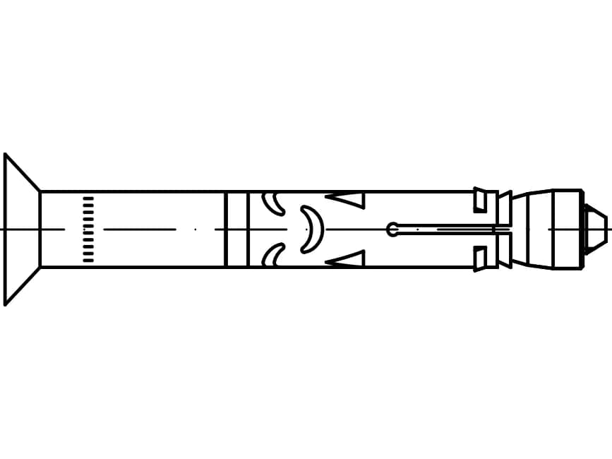 EB 88594 En yüksek yükler için FS FISHER FH II-SK Manşon ankrajları