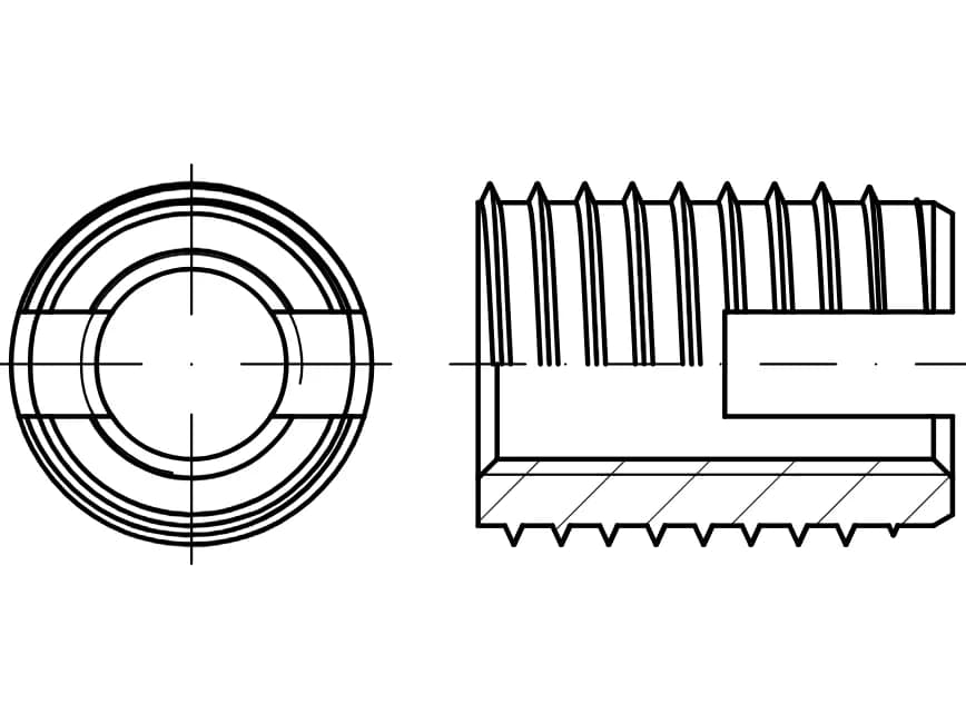 EB 88302 tam kendinden diş açan uçlar