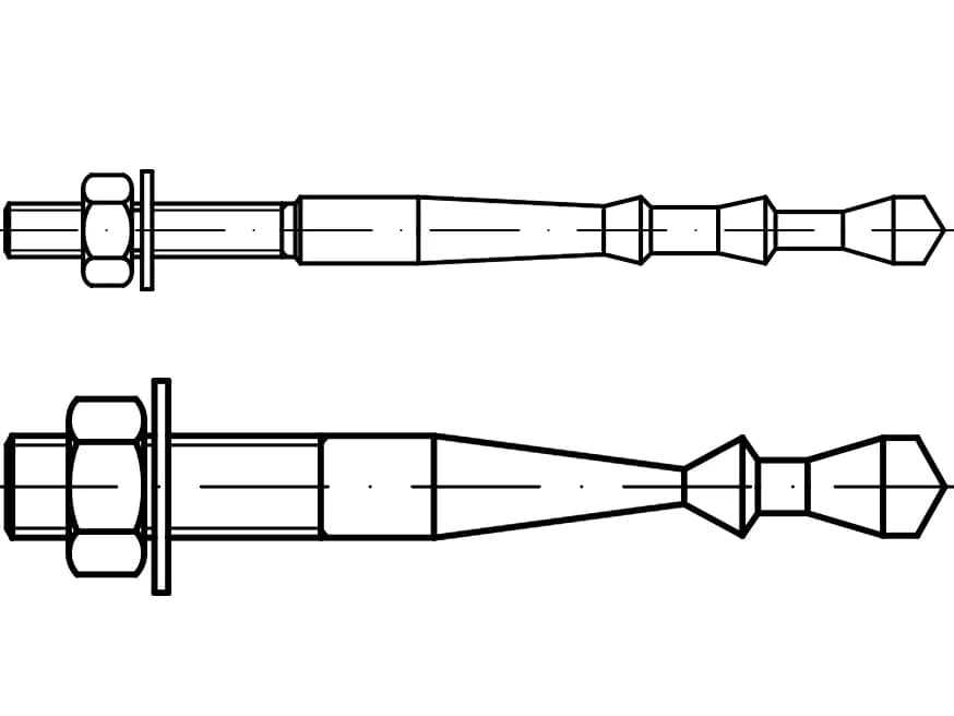 EB88579 FS FISCHER FHB II Çatlak beton için bağlanmış ankrajlar