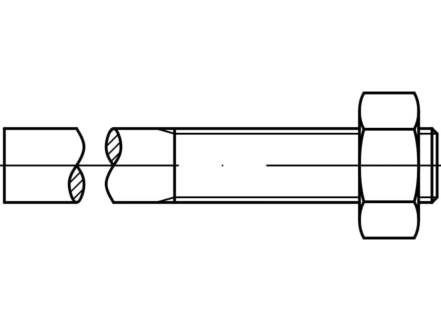 DIN 525 / PN 82416 Vida Uçları / Kısmen Dişli Çubuklar