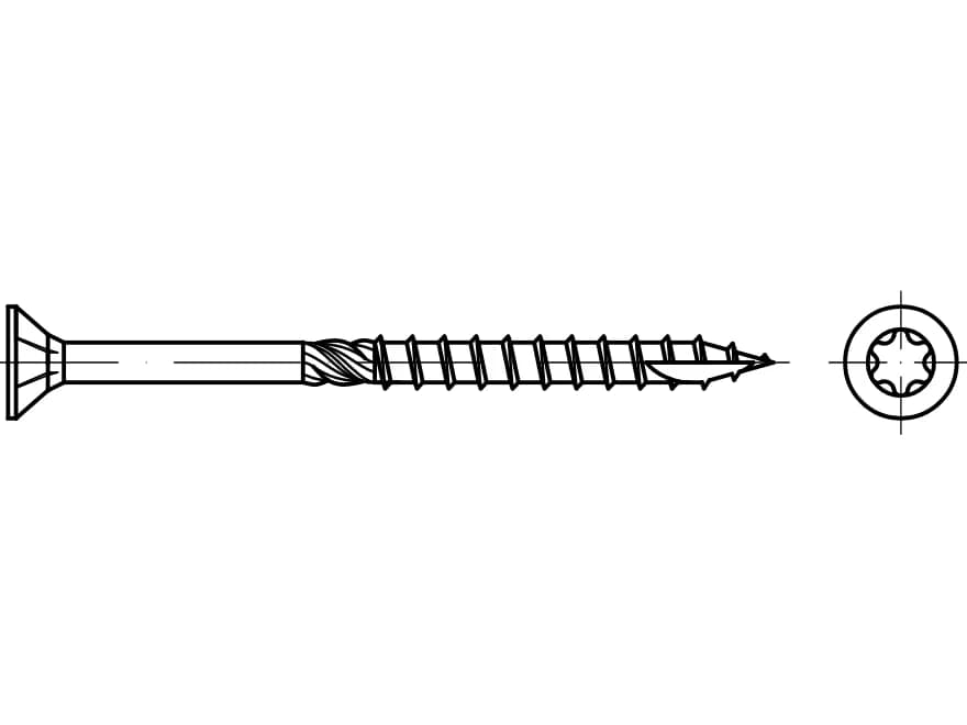 EB 89091 | EB 88097 ahşap yapılar için vidalar TURBO CE EB 89091 | EB 88097 ahşap yapılar için vidalar TURBO CE