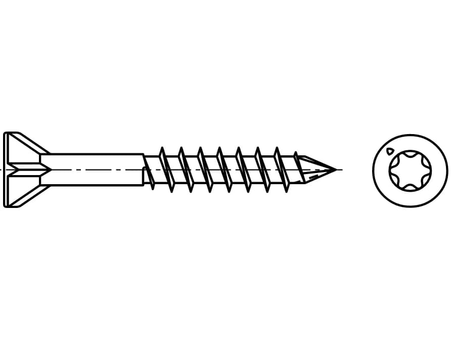 EB 88195 SPAKS masif ahşap zemin vidası EB 88195 SPAKS masif ahşap zemin vidası