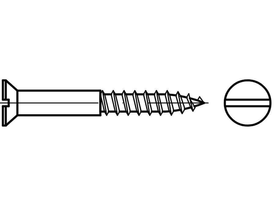 DIN 97 / PN 82503 Gömme başlı