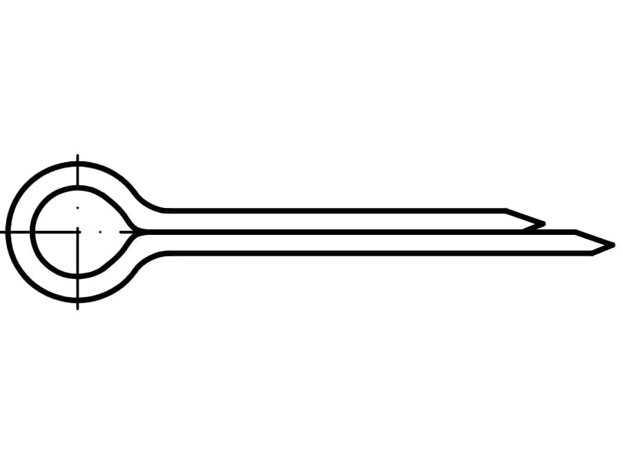 DIN 94 / ISO 1234 / PN 82001 düz iğneler