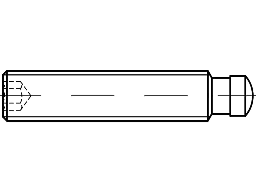 DIN 6332 / PN 61260 pimli set vidaları