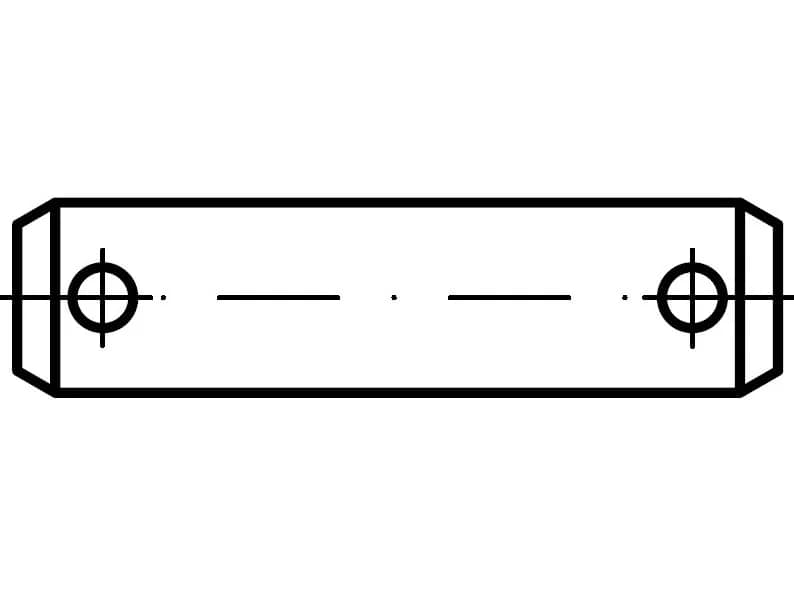 DIN 1443 / ISO 2340 / PN 83001 başsız iğneler