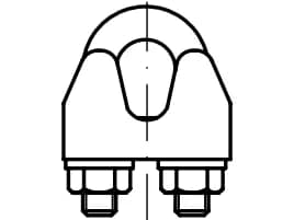 DIN 1142 takviyeli halat kelepçeleri
