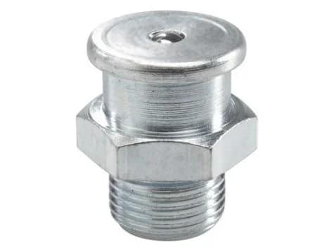 DIN 3404 düz başlı gres memeleri