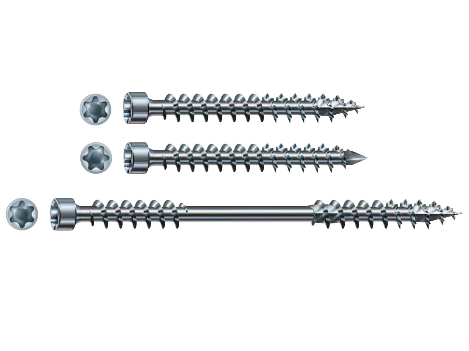 EB 88192-1 Ahşap yapılar için T-STAR plus silindirik vida