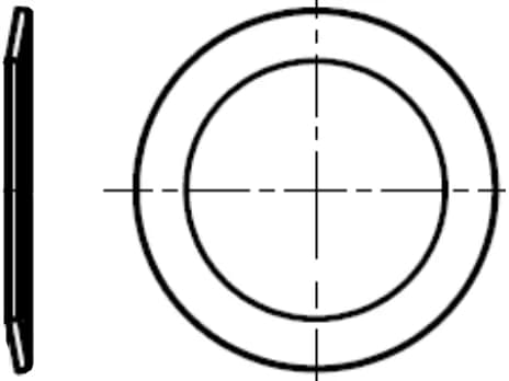 EB 80120 SCHNORR K disk yayları yatakların gerilmesi için