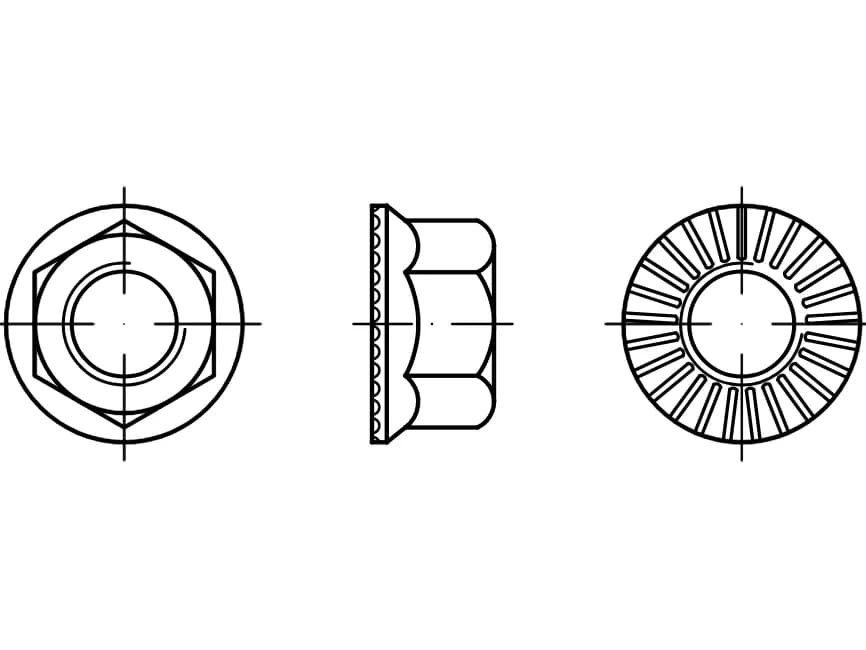 EB 88914 RIPP rondela yaka somunları